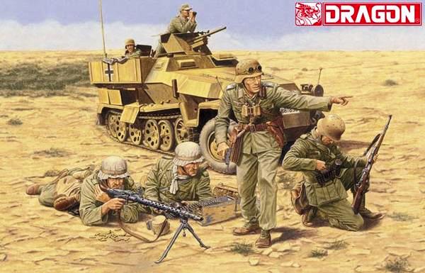 6389 Dragon Afrika Korp Panzergrenadier El Alamein 1942 1/35