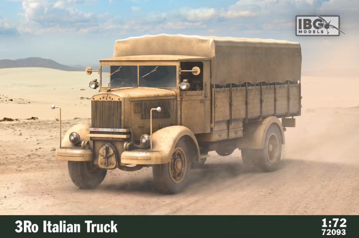 72093 IBG Models 3Ro Italian Truck 1/72