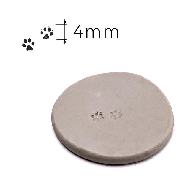 T-068 MiniWarPaint Штамп Лапы собаки, размер M
