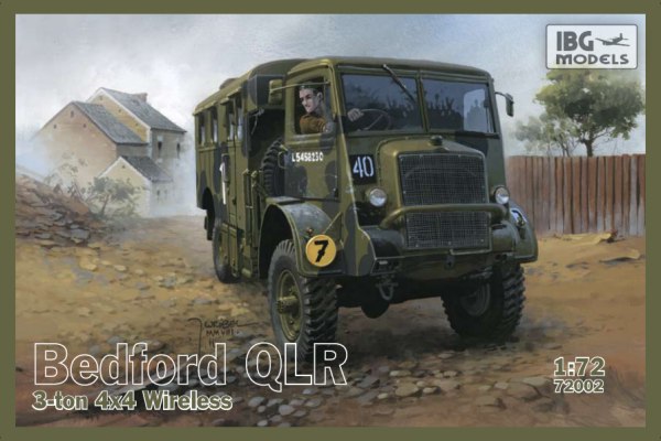 72002 IBG Models Bedford QLR 3 ton 4x4 Wireless  1/72