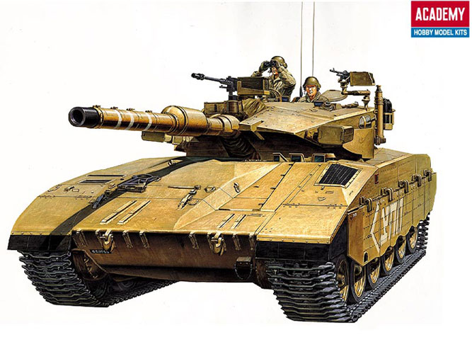 Сборная модель 13267 Academy Танк Меркава", Mk.III 