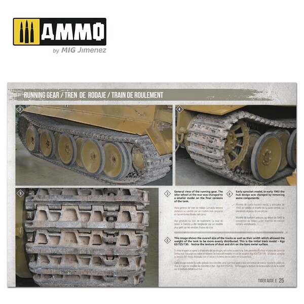 AMIG6024 AMMO MIG Журнал Tiger Ausf.E (VISUAL MODELERS GUIDE, английский язык)