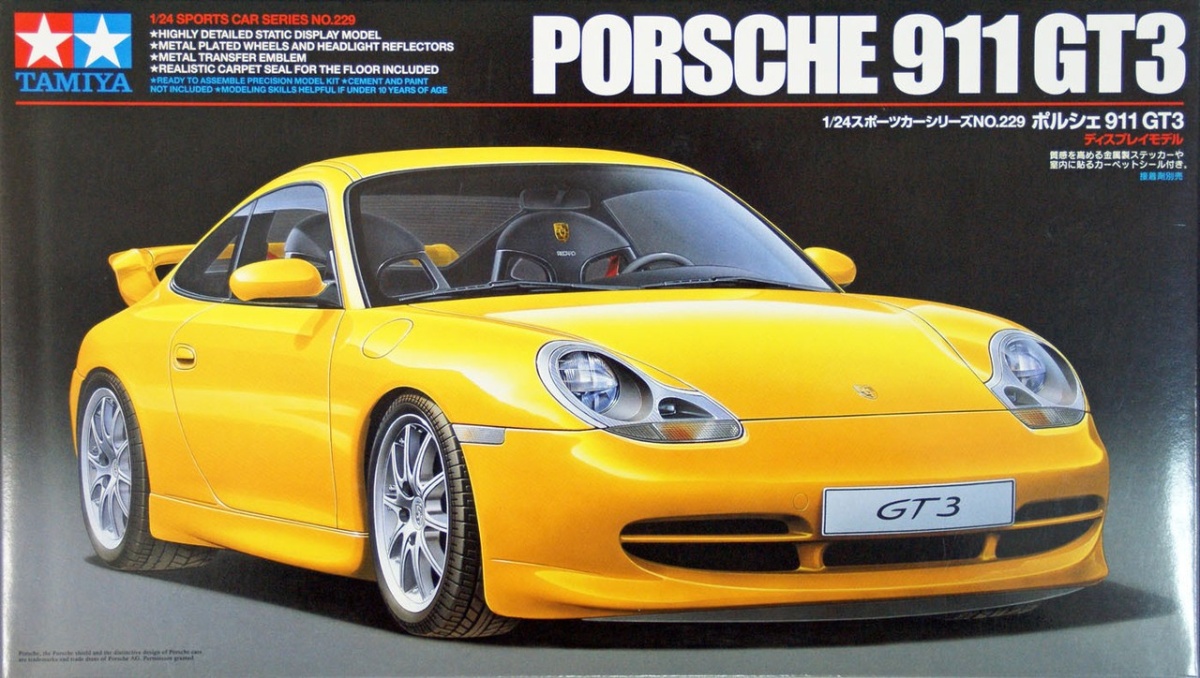 24229 Tamiya Автомобиль Porsche 911 GT3 1/24