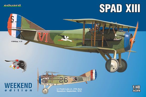 8425 Eduard Самолет-биплан SPAD XIII (Weekend) 1/48