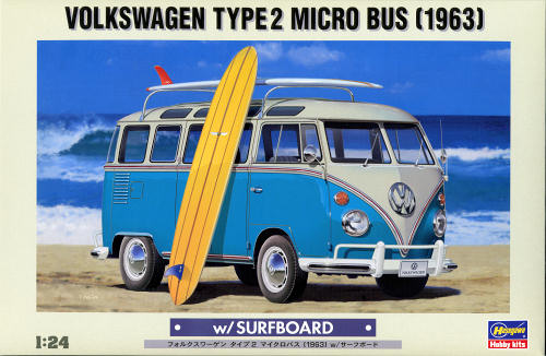 20247 Hasegawa Микроавтобус Volkswagen Type 2 Масштаб 1/24