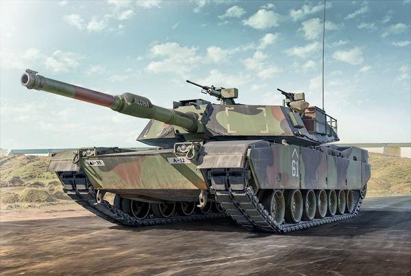 6596 Italeri Танк Abrams M1A1 1/35