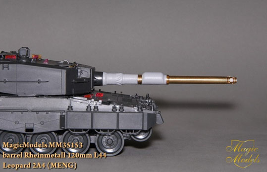 MM35153 Magic Models Ствол Rheinmetall Rh 120mm L/44. Leopard 2A4 Масштаб 1/35