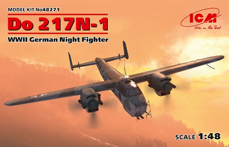 48271 ICM Германский ночной истребитель Do 217N-1 1/48