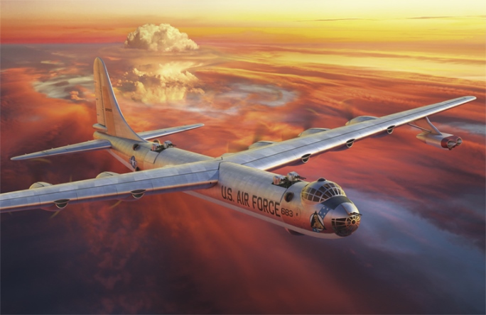 337 Roden Самолет Convair B-36D/F/H/J Peacemaker 1/144