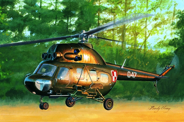 87242 Hobby Boss Вертолет М-2 (Польский вариант)  1/72