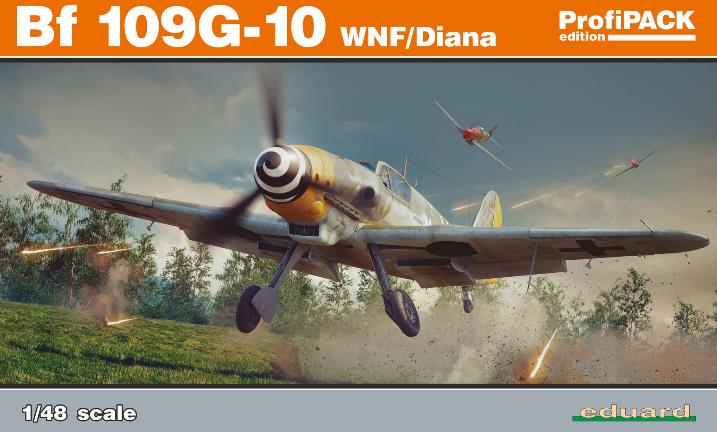 82161 Eduard Немецкий истребитель Bf 109G-10 WNF/Diana (ProfiPACK) 1/48