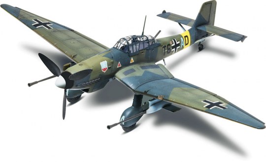 15270 Revell Пикирующий бомбардировщик Stuka Ju 87G-1 1/48