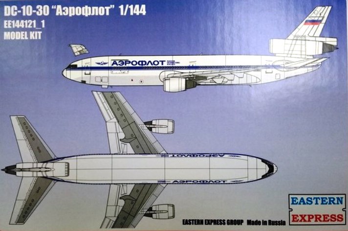 14421_1 Восточный Экспресс Авиалайнер DC-10-30 Aeroflot ( Limited Edition ) 1/144