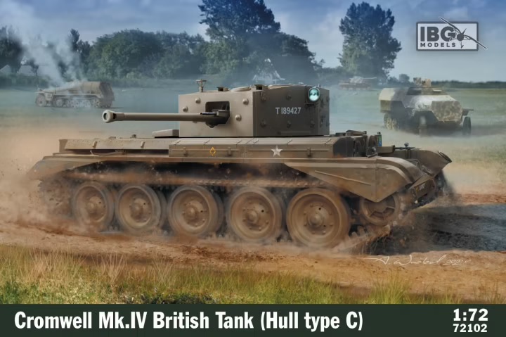 72102 IBG Models Cromwell Mk.IV British Tank (Hull type C) 1/72