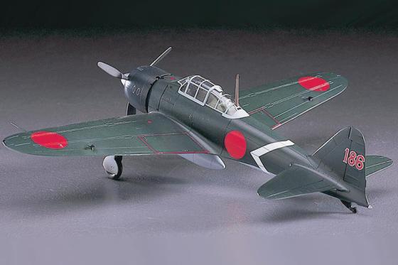  Сборная модель 09117 Hasegawa Японский истребитель Mitsubishi A6M3 Zero Fighter Type 22 (Zeke) 
