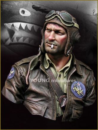 YM1843 YOUNG miniatures FLYING TIGERS 1942 1/10