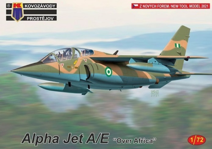 0269 Kovozavody Prostejov Самолет Alpha Jet A/E „“Over Africa“ 1/72