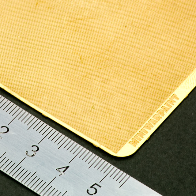 S-031 MiniWarPaint Лист рифленый чечевица, размер S