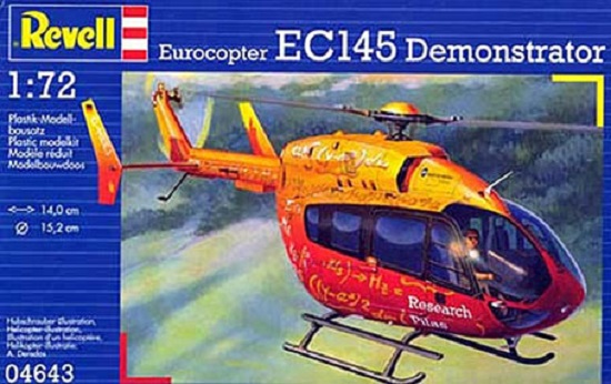 04643 Revell Легкий вертолет EC145 Demonstrator 1/72