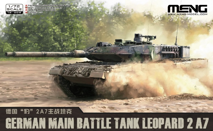 72-002 Meng Model Танк Леопард 2 А7 1/72