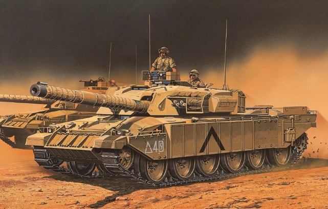 13426 Academy Танк Challenger Mk.3 1/72