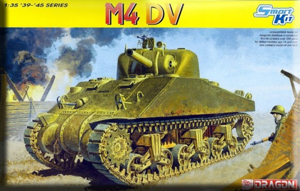 Сборная модель 6579 Dragon Танк Sherman M4 DV 