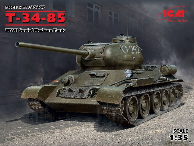 35367 ICM Танк Т-34/85 1/35