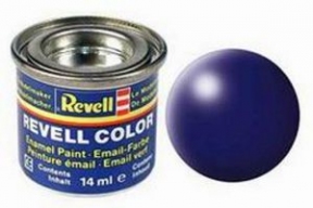 32350 Revell Краска синяя, шелково-матовая (Лютганза, RAL 5013) 14мл