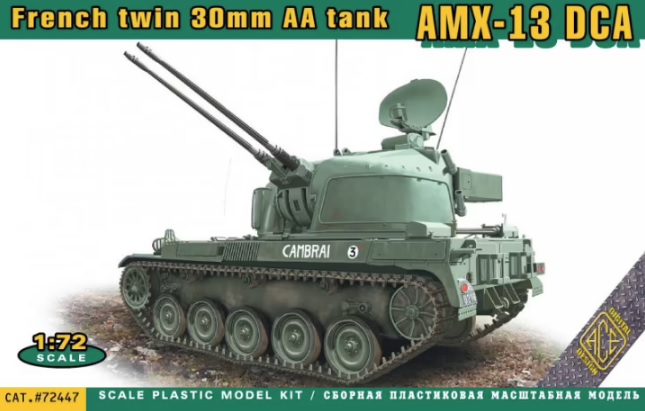 72447 ACE AMX-13 DCA twin 30mm AA 1/72