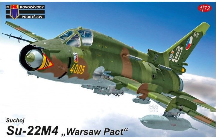 0196 Kovozavody Prostejov Самолёт Su-22M4 „Warsaw Pact“ 1/72