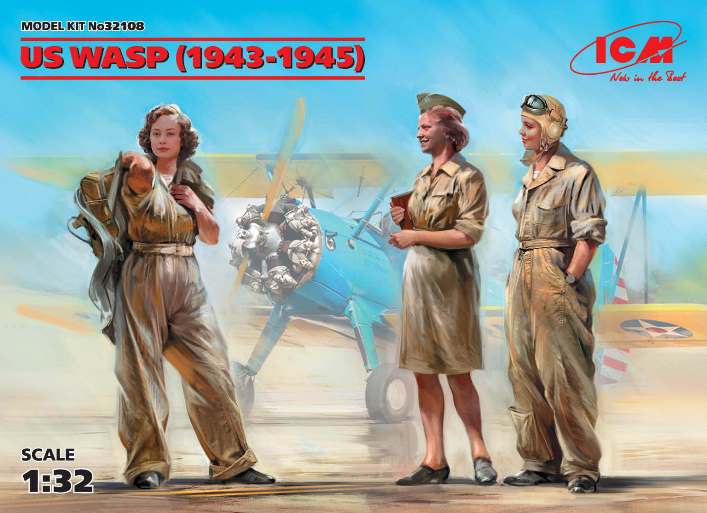 32108 ICM Летчицы ВВС США (1943-1945) 1/32