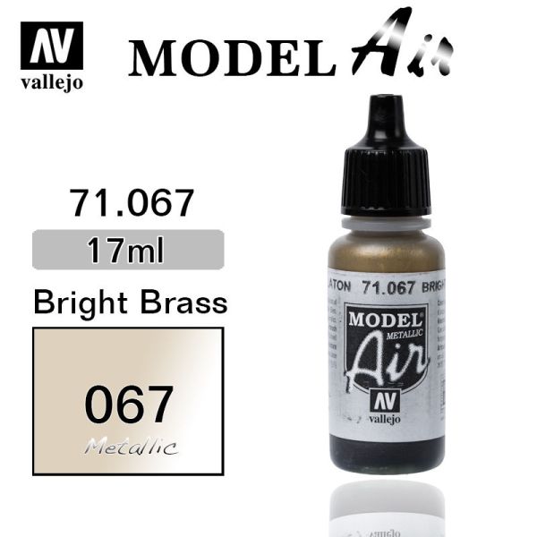 V-71067 Vallejo Краска Model Air Светлая латунь 17 мл