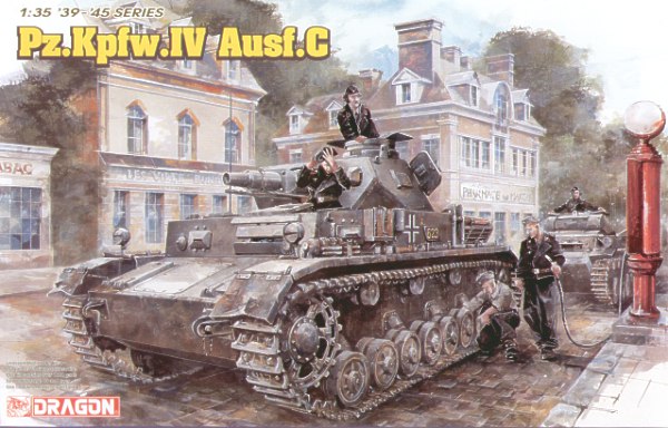 Сборная модель 6291 Dragon Немецкий танк Pz.IV Ausf C 