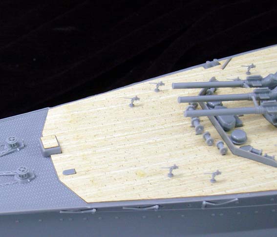 AW10004 Artwox Model Деревянная палуба для Yamato (Tamiya 78014) Масштаб 1/350