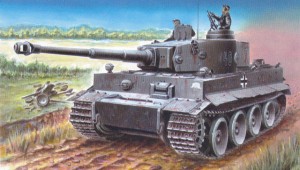 Сборная модель  307233 Моделист Германский тяжелый танк «Тигр»  