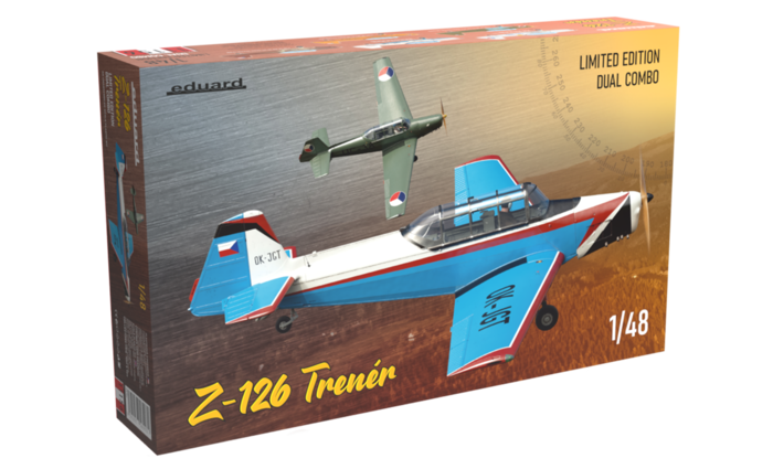 11156 Eduard Самолеты Zlin Z-126/Z-126T (Dual Combo) 1/48