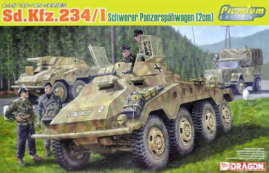 6879 Dragon Немецкий бронеавтомобиль Sd.Kfz.234/1  1/35