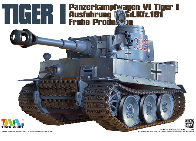 502 Tiger Model Танк Тигр "Cute Tank"