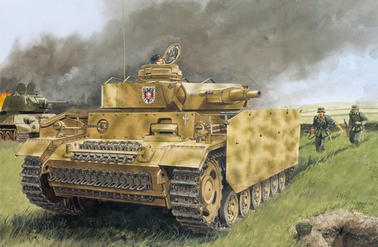 Сборная модель 6474 Dragon Танк Pz.Kpfw.III Ausf.N w/Schurzen 