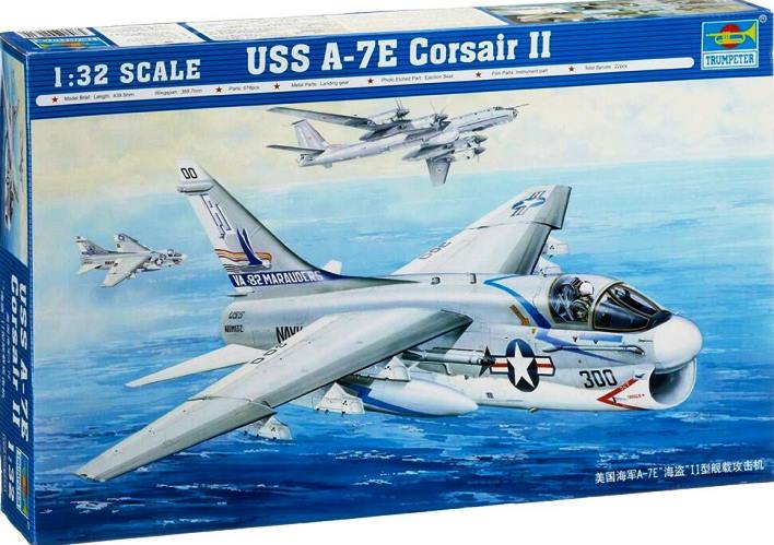 02231 Trumpeter Американский штурмовик A-7E Corsair II 1/32