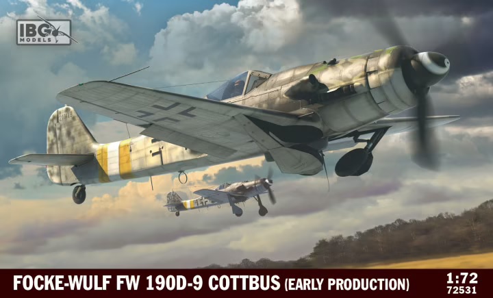 72531 IBG Models Focke-Wulf Fw 190D-9 Cottbus (Early) 1/72