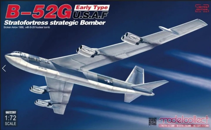 UA72207 Modelcollect Стратегический бомбардировщик B-52G 1/72