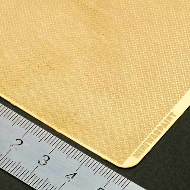 S-033 MiniWarPaint Лист рифленый чечевица, размер L