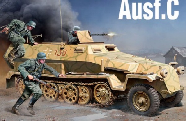 13540 Academy Бронетранспортер Sd.kfz. 251/1 Ausf. C 1/35