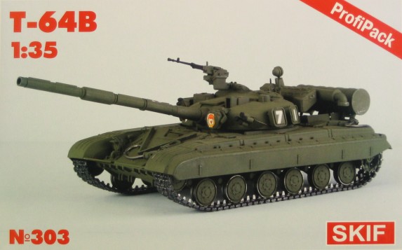 Сборная модель  203 SKIF Танк Т-64 Б 
