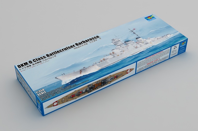 05370 Trumpeter Тяжелый крейсер DKM O Class "Barbarossa"  1/350