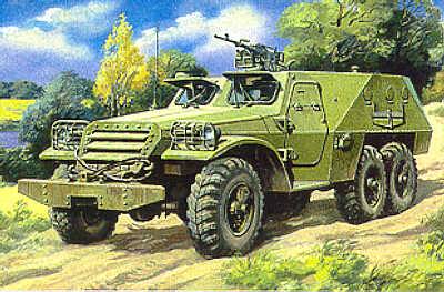 Сборная модель  209 SKIF Советский БТР-152В1 