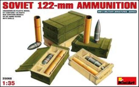 35068 MiniArt Советские 122-мм снаряды и снарядные ящики 1/35