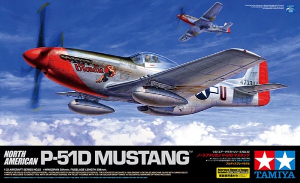 60322 Tamiya Самолет  P-51D Mustang 1/32