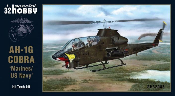 SH32086 Special Hobby AH-1G Cobra 'Marines/ US Navy' 1/32